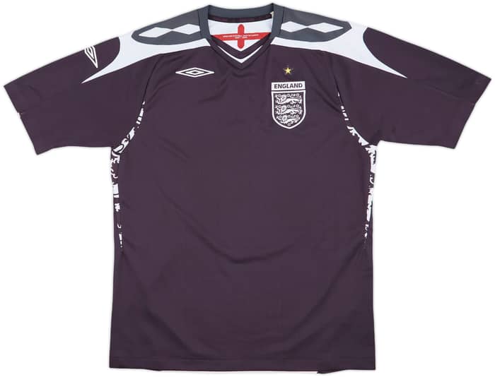 2007-09 England GK Shirt - 8/10 - (L)