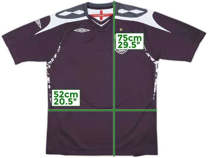 2007-09 England GK Shirt - 8/10 - (L)