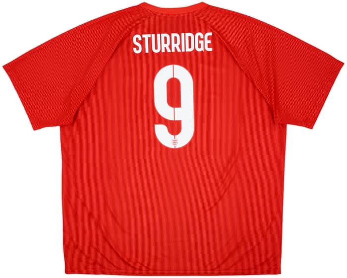 2014-15 England Away Shirt Sturridge #9 - 8/10 - (3XL)
