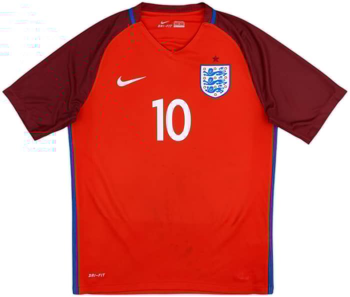 2016-17 England Away Shirt Rooney #10 - 5/10 - (M)
