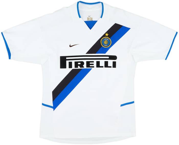 2002-03 Inter Milan Away Shirt Zanetti #4 - 8/10 - (S)