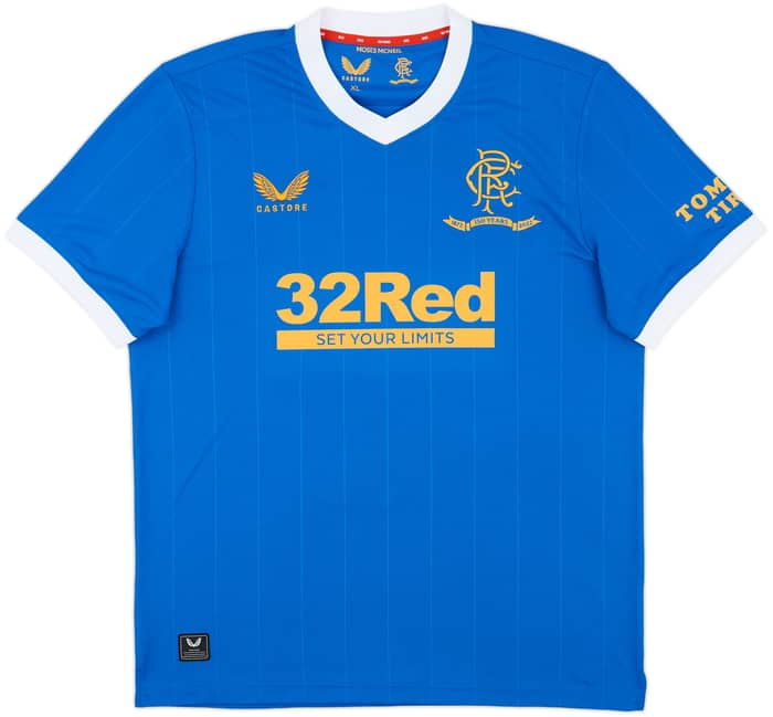 2021-22 Rangers Home Shirt Davis #10 - 10/10 - (XL)