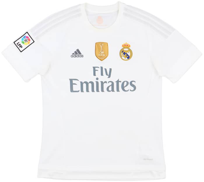 2015-16 Real Madrid Home Shirt Bale #11 - 7/10 - (M)