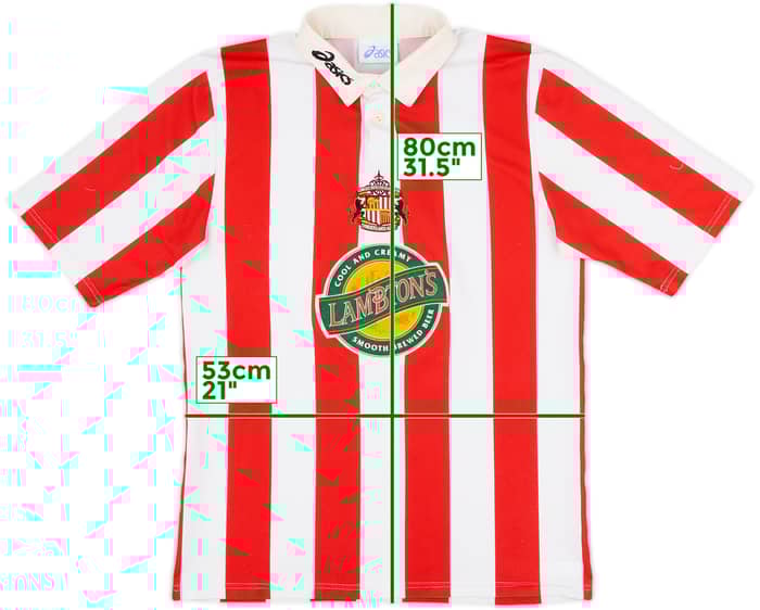 1997-99 Sunderland Home Shirt - 8/10 - (L)