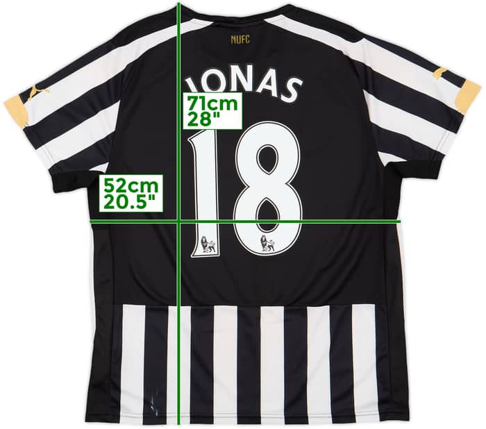 2014-15 Newcastle Home Shirt Jonas #18 - 5/10 - (M)
