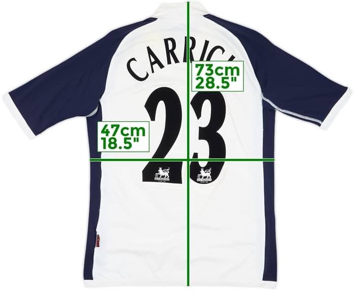 2005-06 Tottenham Home Shirt Carrick #23 - 7/10 - (L)