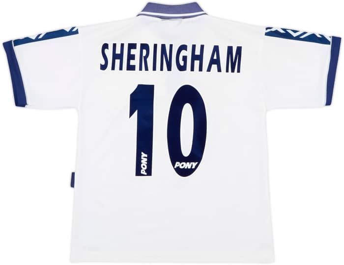 1995-97 Tottenham Home Shirt Sheringham #10 - 8/10 - (S)