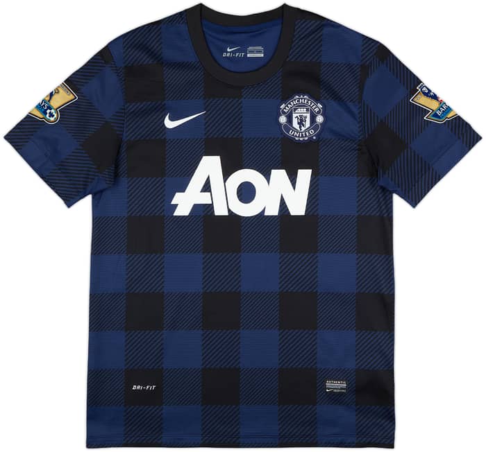 2013-14 Manchester United Away Shirt Mata #8 - 9/10 - (M)