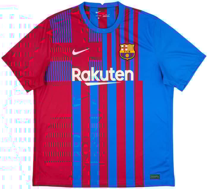 2021-22 Barcelona Home Shirt - 10/10 - (XL)