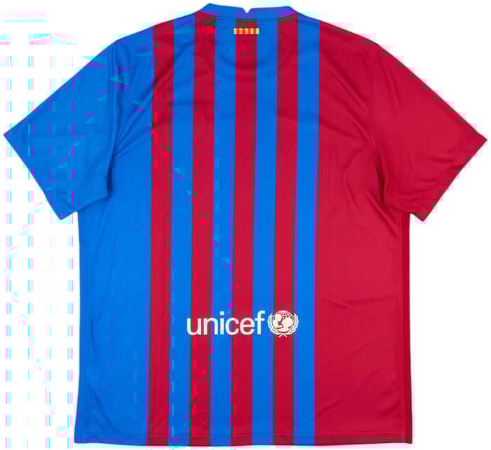 2021-22 Barcelona Home Shirt - 10/10 - (XL)