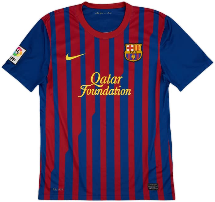 2011-12 Barcelona Home Shirt Messi #10 - 7/10 - (M)