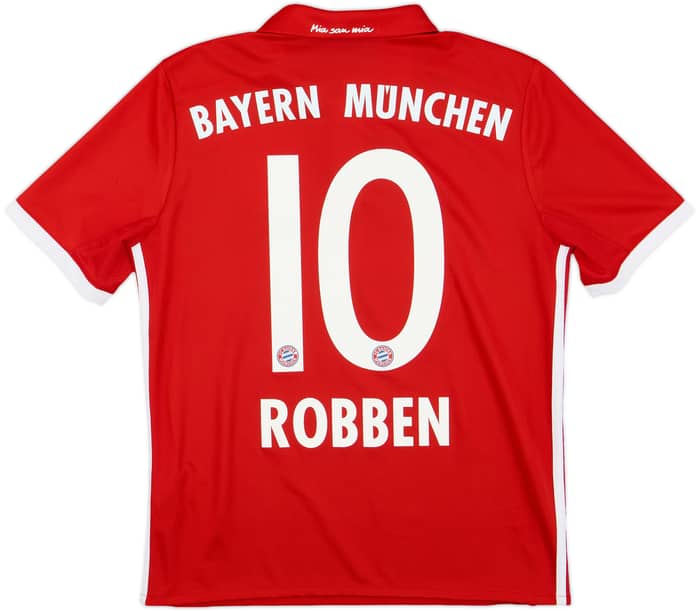2016-17 Bayern Munich Home Shirt Robben #10 - 9/10 - (L.Boys)