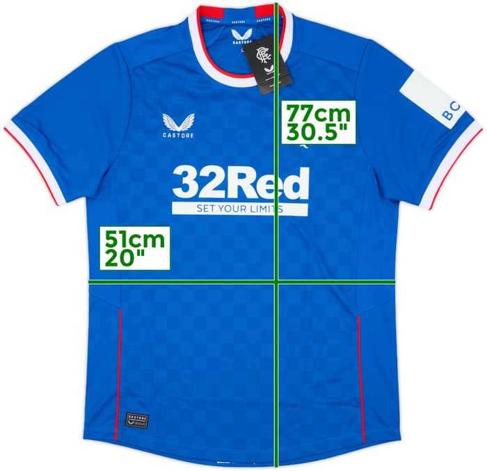 2022-23 Rangers Home Shirt (L)