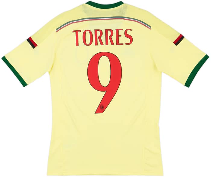 2014-15 AC Milan Third Shirt Torres #9 - 9/10 - (S)