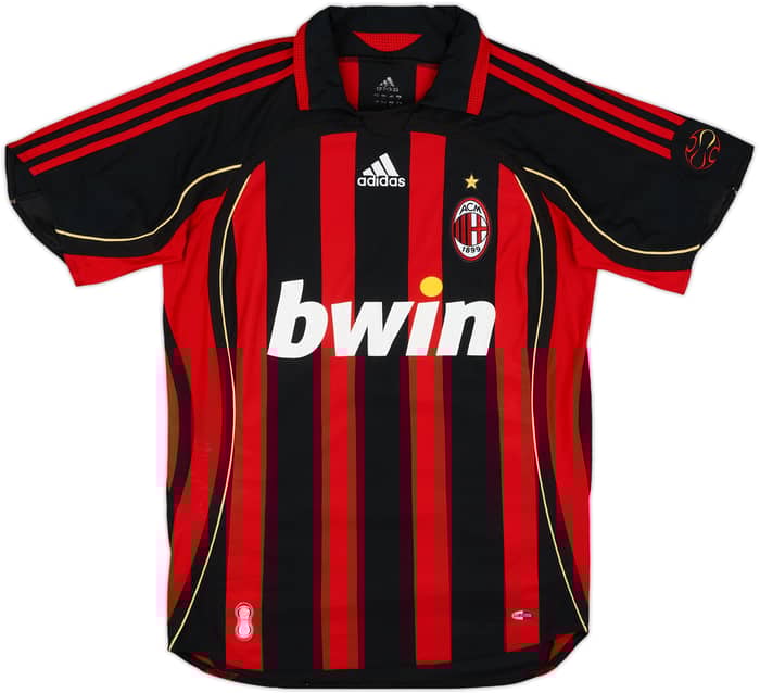 2006-07 AC Milan Home Shirt Ronaldo #99 - 8/10 - (M)