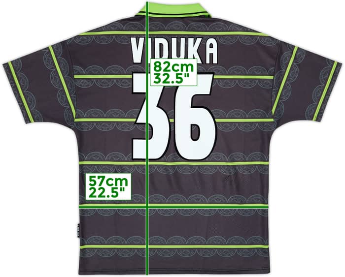 1998-99 Celtic Away Shirt Viduka #36 - 9/10 - (L)