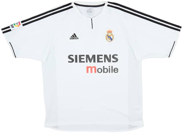 2003-04 Real Madrid Home Shirt Beckham #23 - 8/10 - (L)
