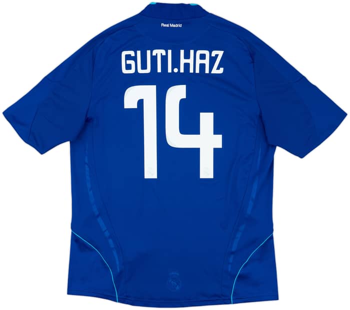 2008-09 Real Madrid Away Shirt Guti. Haz #14 - 8/10 - (L)