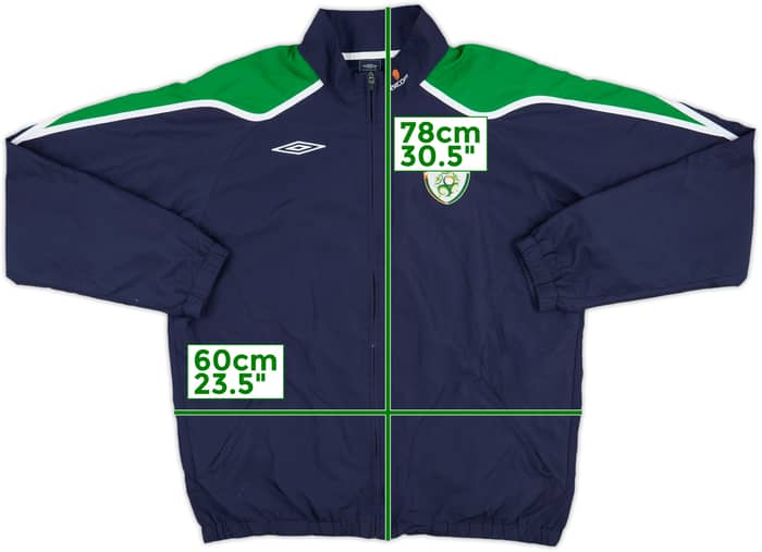 2006-08 Ireland Umbro Track Jacket - 7/10 - (XL)