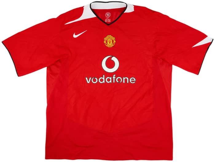 2004-06 Manchester United Home Shirt Ronaldo #7 - 9/10 - (3XL)