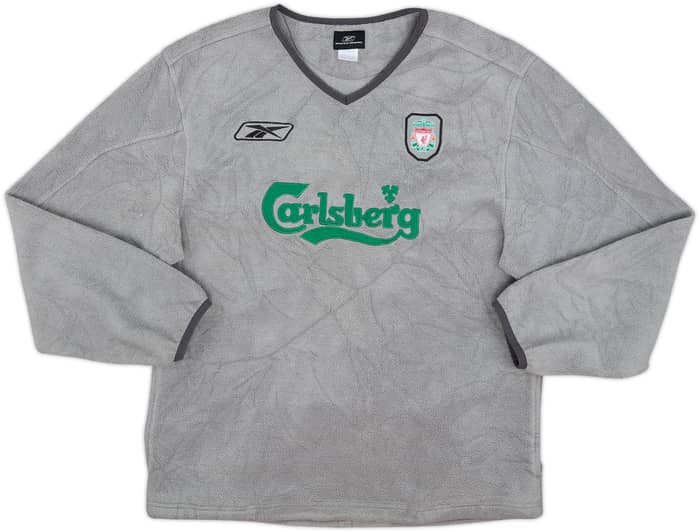 2004-05 Liverpool Reebok Fleece Top - 8/10 - (S)