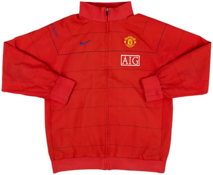 2008-09 Manchester United Nike Track Jacket - 6/10 - (XL.Boys)