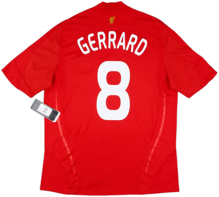 2008-10 Liverpool Home Shirt Gerrard #8 (L)