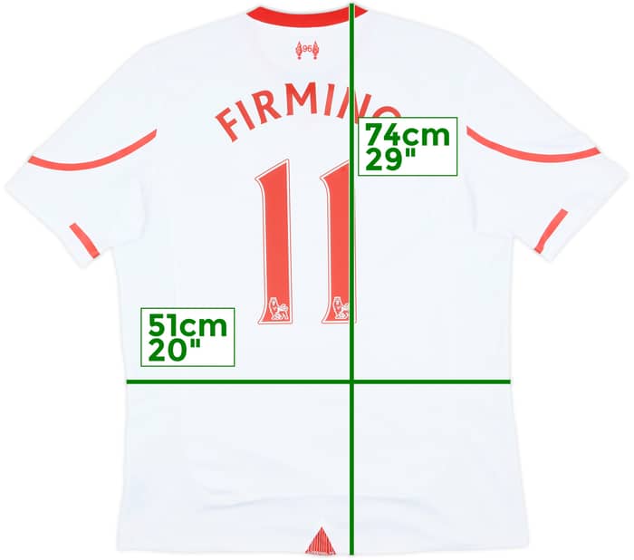 2015-16 Liverpool Away Shirt Firmino #11 - 9/10 - (L)