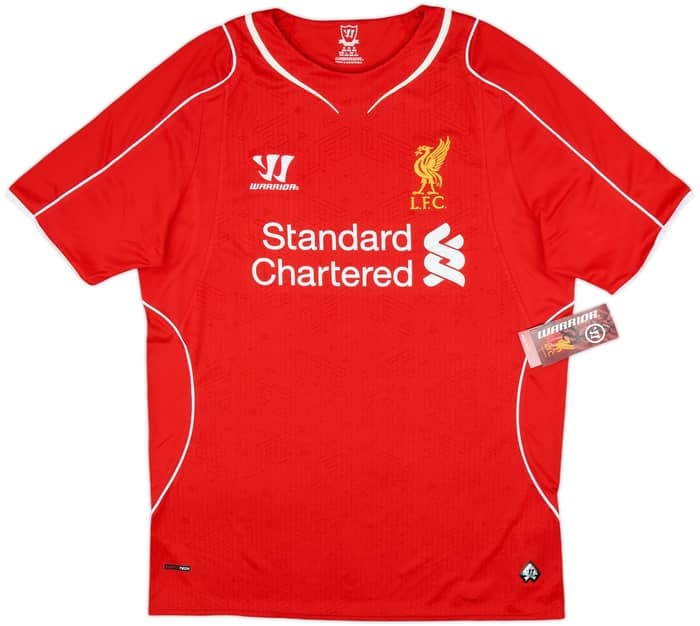 2014-15 Liverpool Home Shirt Gerrard #8 (M)