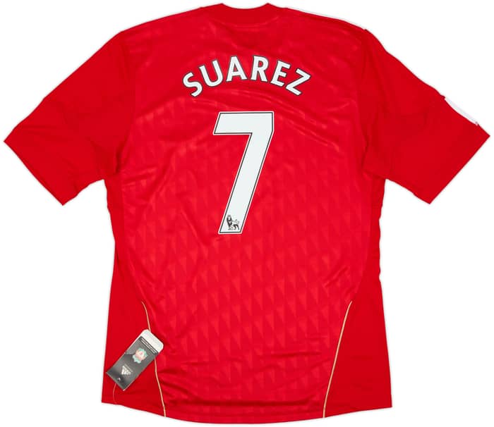 2010-12 Liverpool Home Shirt Suarez #7 (M)