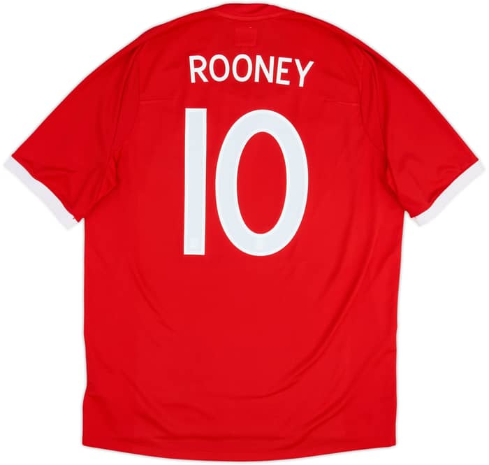 2010-11 England 'South Africa' Away Shirt Rooney #10 - 6/10 - (XL)