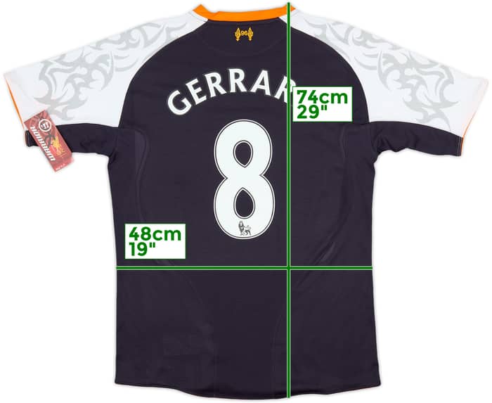 2012-13 Liverpool Third Shirt Gerrard #8 (M)