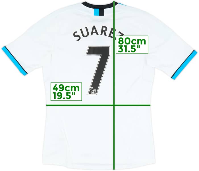 2011-12 Liverpool Third Shirt Suarez #7 (M)