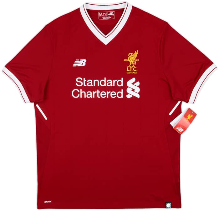 2017-18 Liverpool 125 Years Home Shirt Firmino #9 (L)