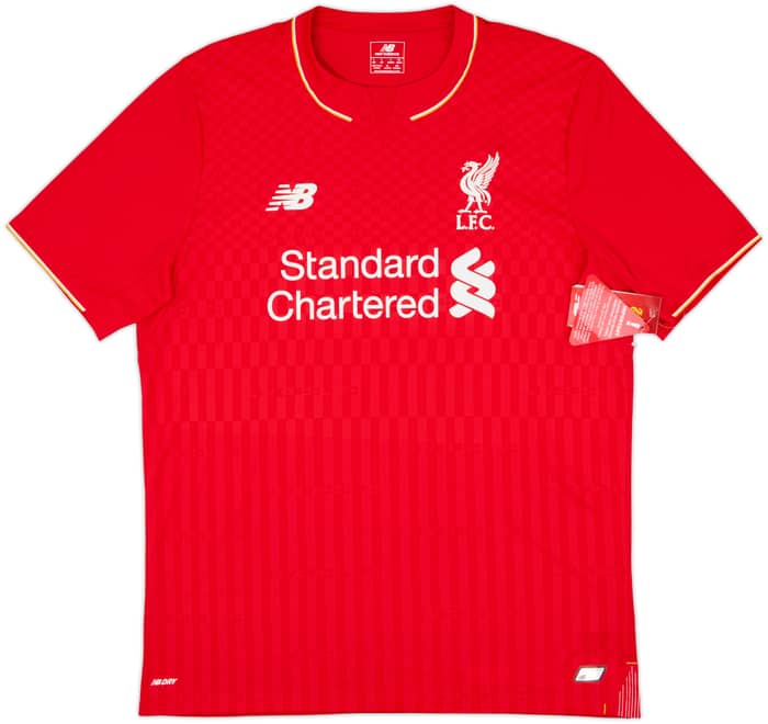 2015-16 Liverpool Home Shirt Milner #7 (L)