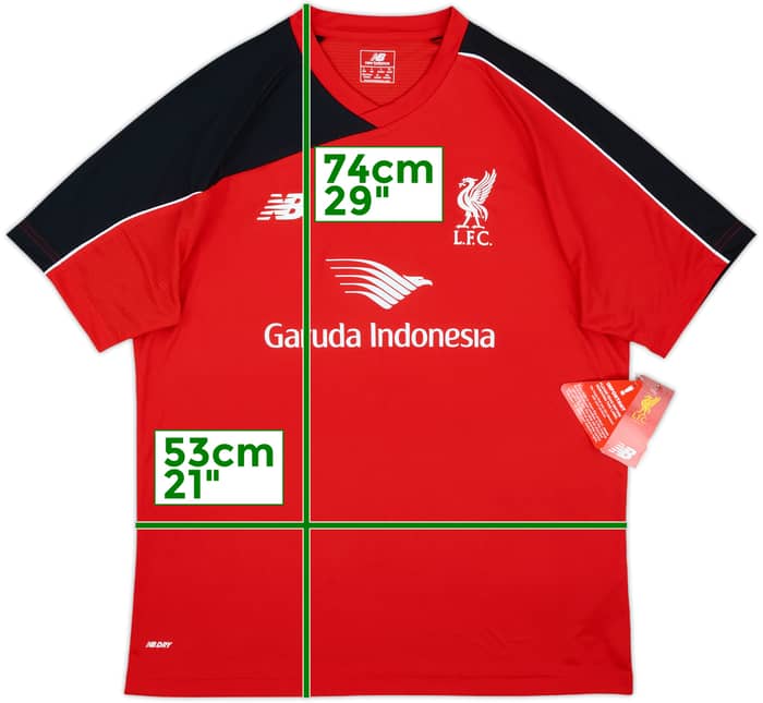 2015-16 Liverpool New Balance Training Shirt (L)