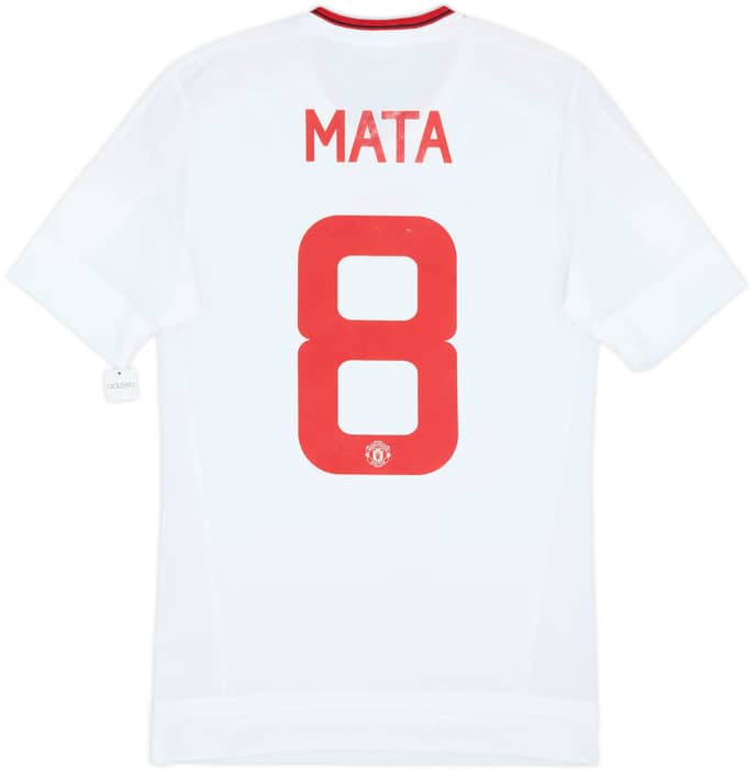 2015-16 Manchester United Authentic Away Shirt Mata #8 (S)