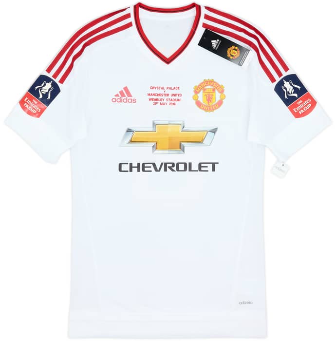 2015-16 Manchester United Authentic Away Shirt Mata #8 (S)
