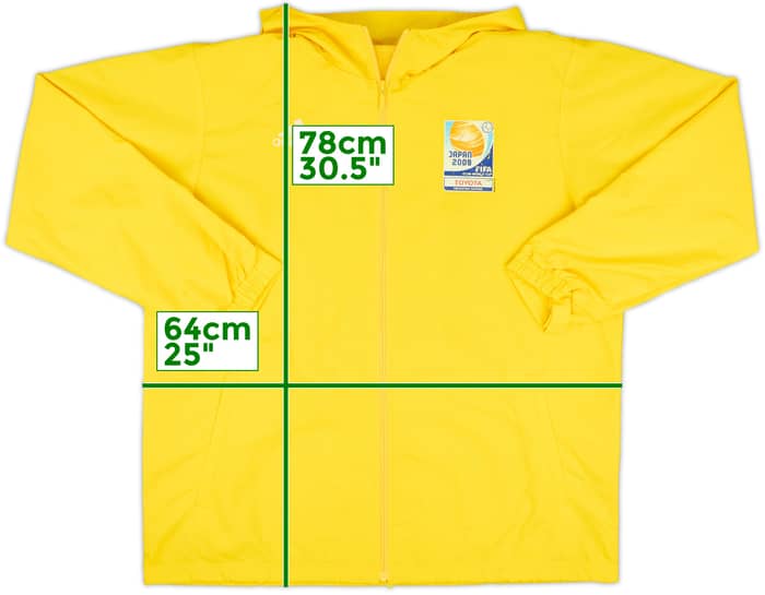 2008 Club World Cup adidas Rain Jacket - 5/10 - (M)