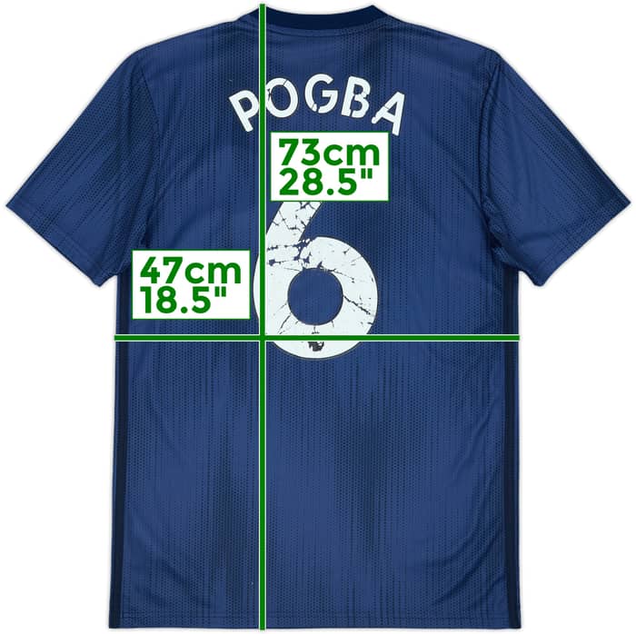 2018-19 Manchester United Third Shirt Pogba #6 - 5/10 - (S)