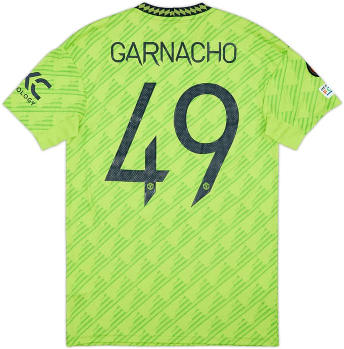 2022-23 Manchester United Third Shirt Garnacho #49 (S)