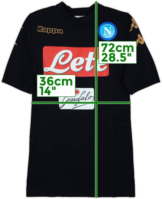 2016-17 Napoli Third Shirt - 7/10 - (L/XL)