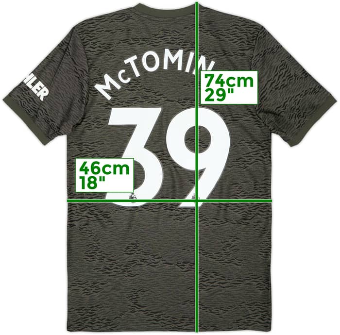 2020-21 Manchester United Away Shirt McTominay #39 (S)