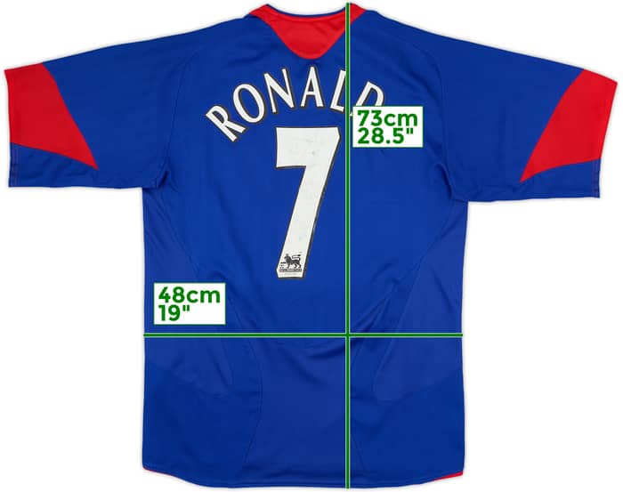 2005-06 Manchester United Away Shirt Ronaldo #7 - 7/10 - (S)
