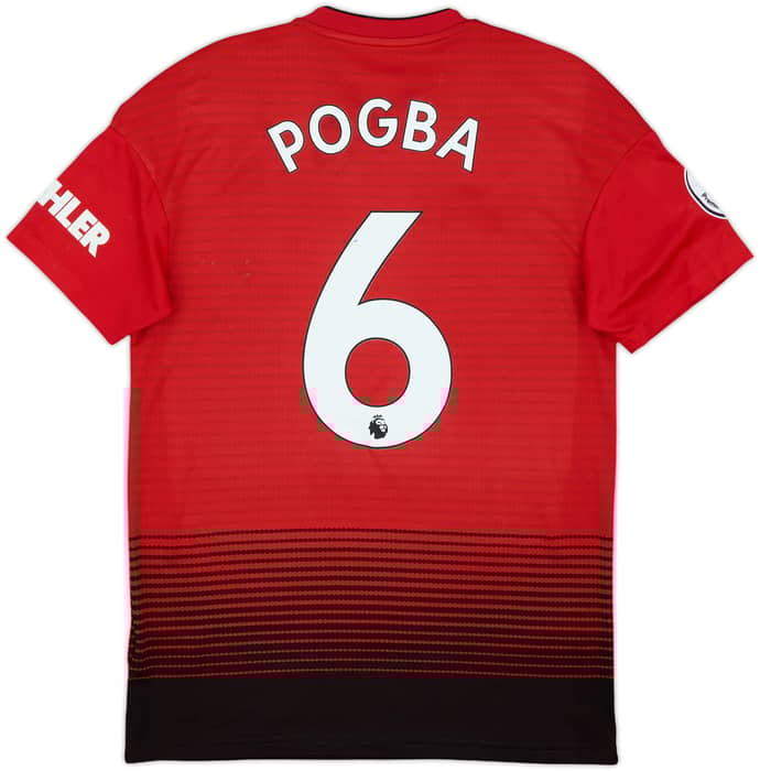 2018-19 Manchester United Home Shirt Pogba #6 (S)