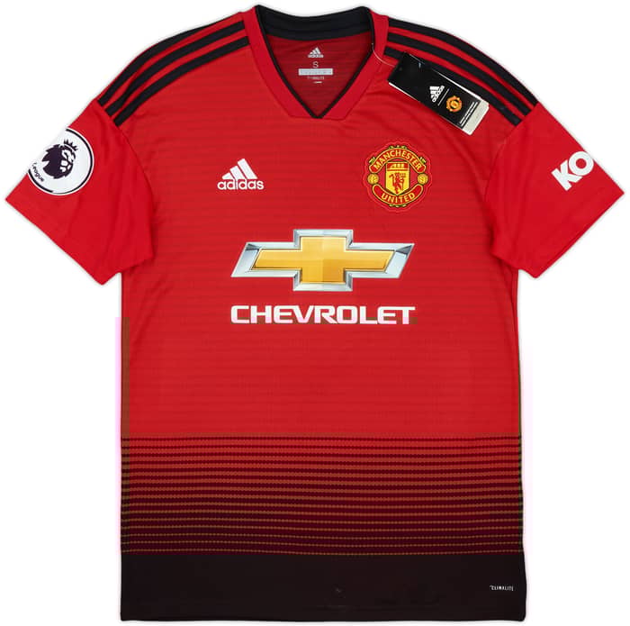 2018-19 Manchester United Home Shirt Pogba #6 (S)