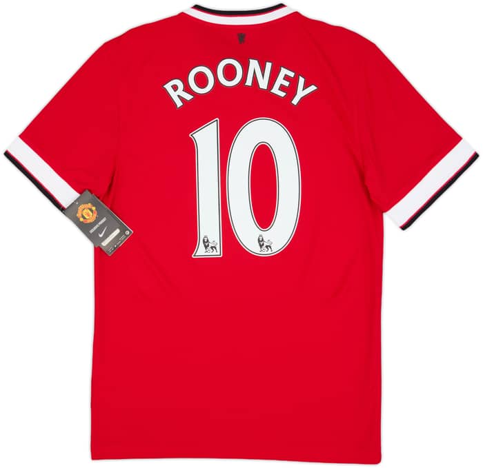 2014-15 Manchester United Home Shirt Rooney #10 (S)