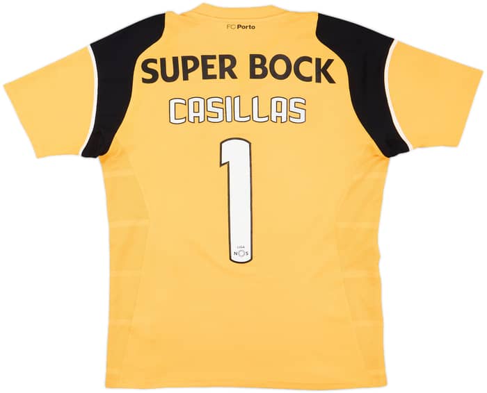 2016-17 Porto GK S/S Shirt Casillas #1 - 7/10 - (S)