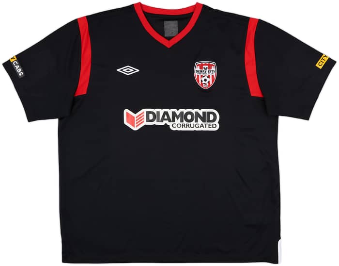 2013-14 Derry City Away Shirt - 8/10 - (XXL)