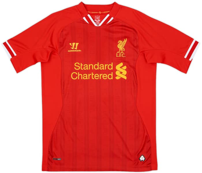 2013-14 Liverpool Home Shirt Suarez #7 - 8/10 - (XL.Boys)